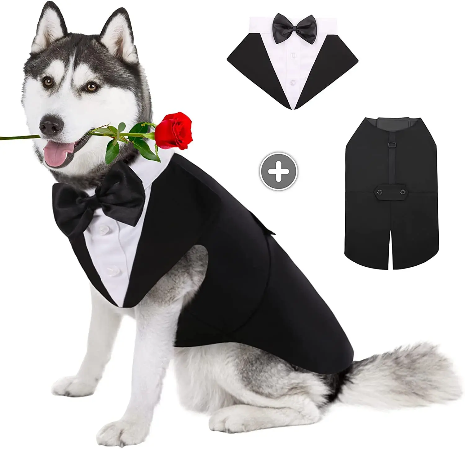 Suit Supply Wedding Party - 애완 동물 강아지 옷 패션 파티
