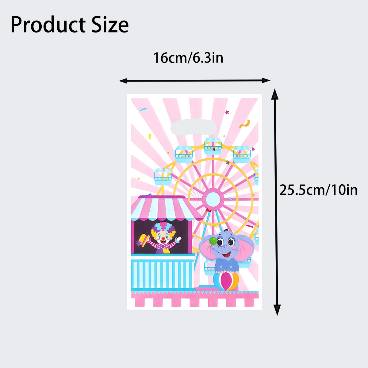 20개/40개입 파티 선물 가방, 놀이공원과 서커스 테 - Wedding/Event Supply Store 리뷰 및 가격