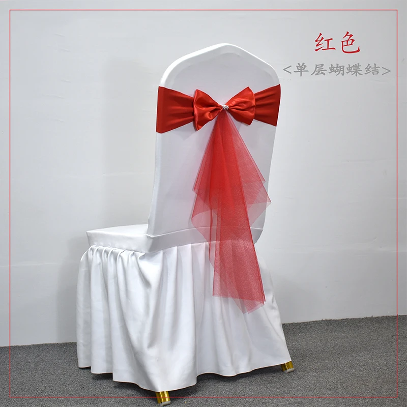 10 50pcs 거즈 웨딩 라이크라 의자 밴드 스트레치 - Chair Sash Organza 리뷰 및 가격