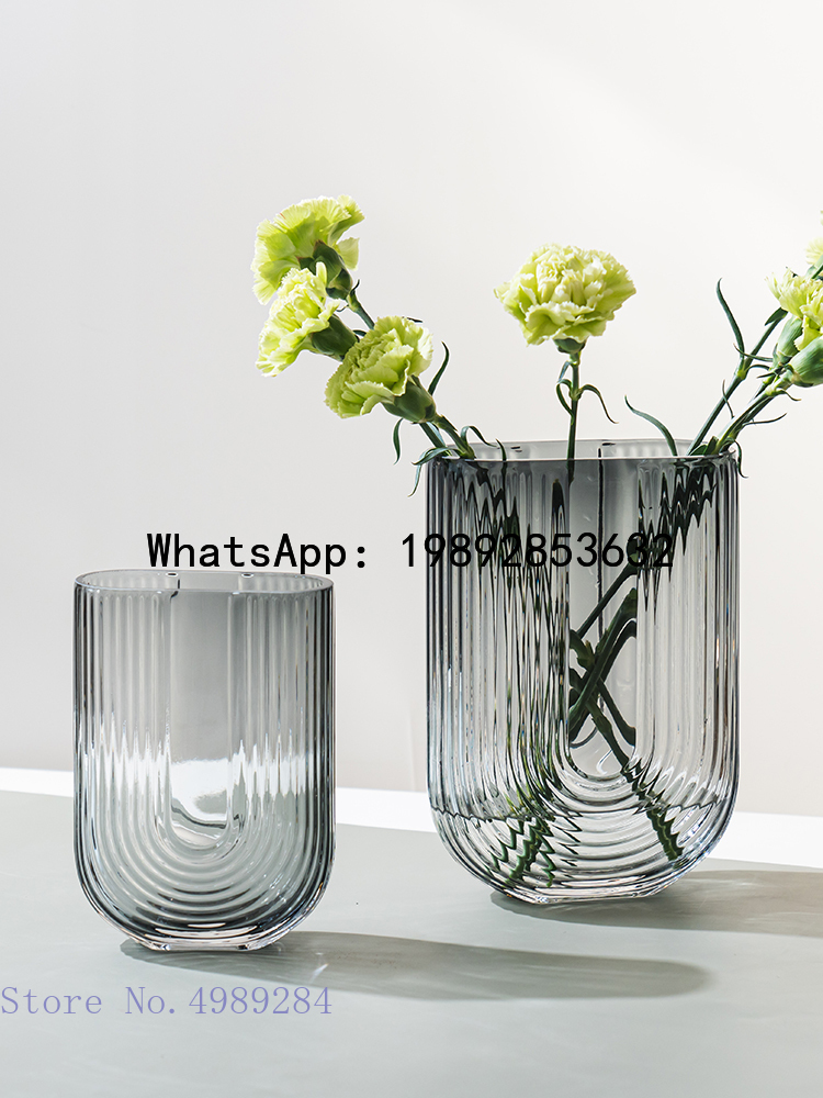 QQ 유리 꽃병 투명 U 형 꽃꽂이 수경 액세서리 꽃병 - Wedding Qq 리뷰 및 가격