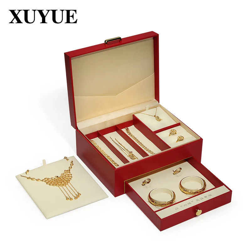 고급 고급 보석 상자, 목걸이 반지, 보석 보관 패키지 - Wedding Package Gold 리뷰 및 가격