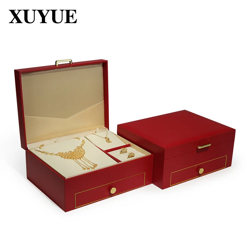 고급 고급 보석 상자, 목걸이 반지, 보석 보관 패키지 - Wedding Package Gold 리뷰 및 가격