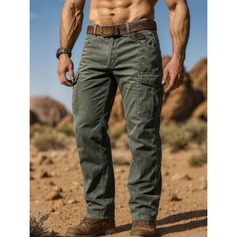2026 신형 전술 카고 바지 남성 코튼 오버올 야외  - Wedding Job 리뷰 및 가격
